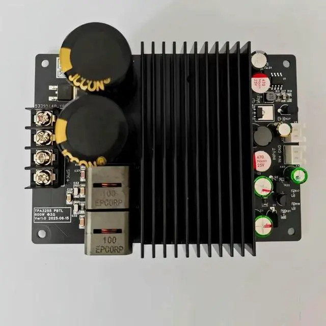 Main image of B-063 TPA3255 Parallel 600W Mono High Power Amplifier Board PBTL Tiger 180 Design