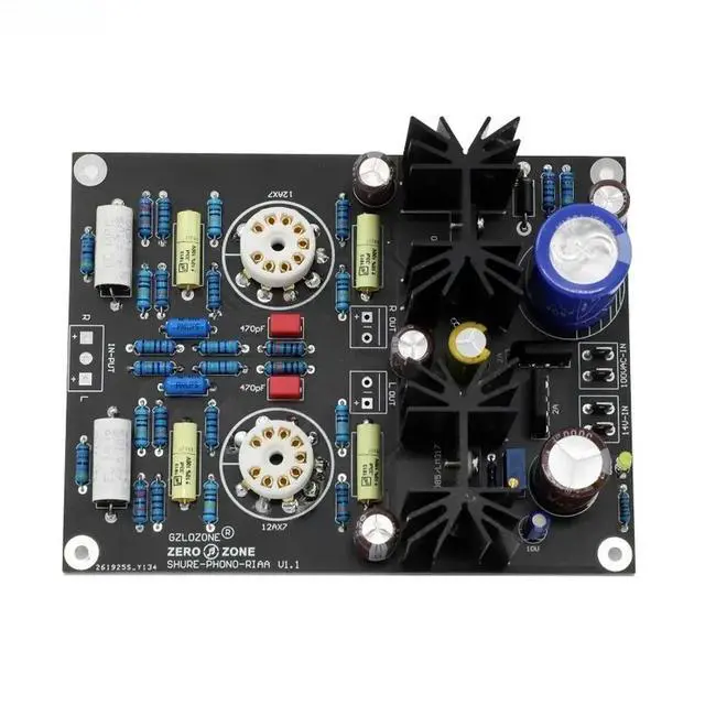 Alt view image 3 of 3 - Miguo Xun'er Circuit Tube Phono Amplifier Finished Board (MM Phono Amplifier)