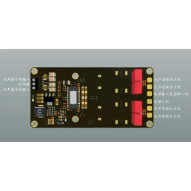 Alt view image 2 of 3 - High-Fidelity Digital Amplifier TPA3221 HIFI Amplifier High-Power Class D Amplifier Board