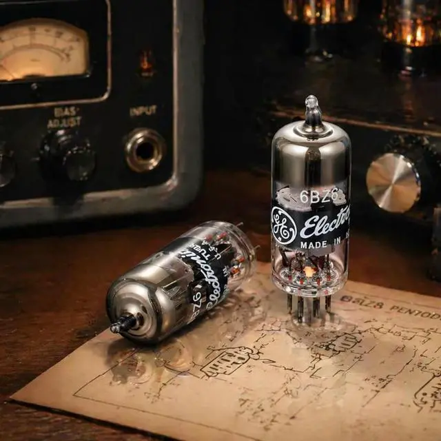 Alt view image 2 of 3 - American general electric 6bz6 digital tube pre-amplifier tube replacement