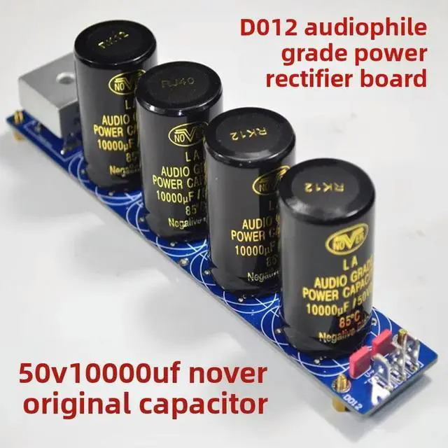 Main image of D012 Audiophile Grade Amplifier Rectifier 50V Filter Board Class A Audio Amplifier Power Supply Board Finished Board