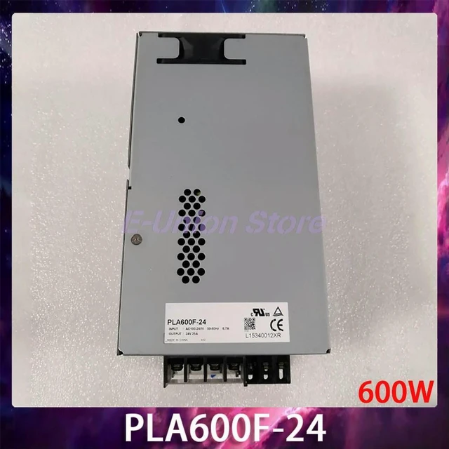 Main image of INPUT AC100-240V 50-60Hz 6.7A OUTPUT 24V 25A Switching Power Supply PLA600F-24 600W