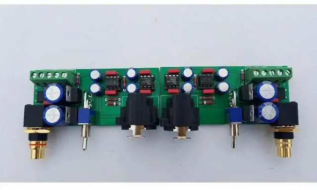 Main image of SSM2141 balanced XLR signal to unbalanced RCA single ended circuit board