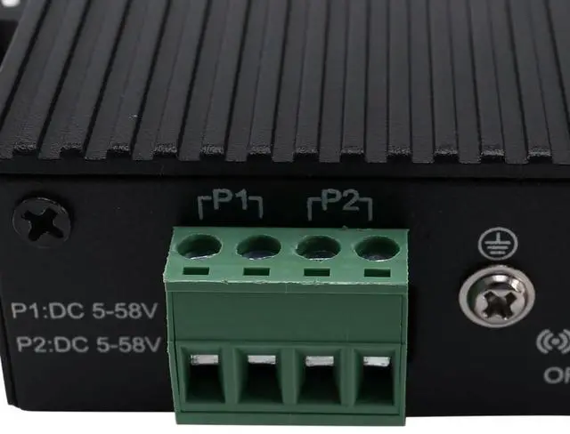 Main image of 2X 5-Port RJ45 10/100M Ethernet Desktop Switch Hubs Network Laptop DIN Rail Type