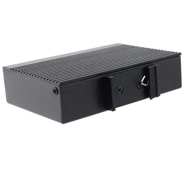 Alt view image 2 of 3 - 2X 5-Port RJ45 10/100M Ethernet Desktop Switch Hubs Network Laptop DIN Rail Type