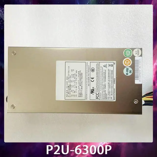 Main image of P2U-6300P 2U 300W Emacs Power Supply