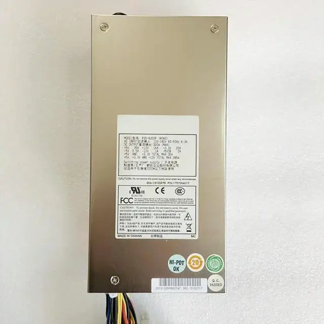 Alt view image 3 of 3 - P2U-6300P 2U 300W Emacs Power Supply