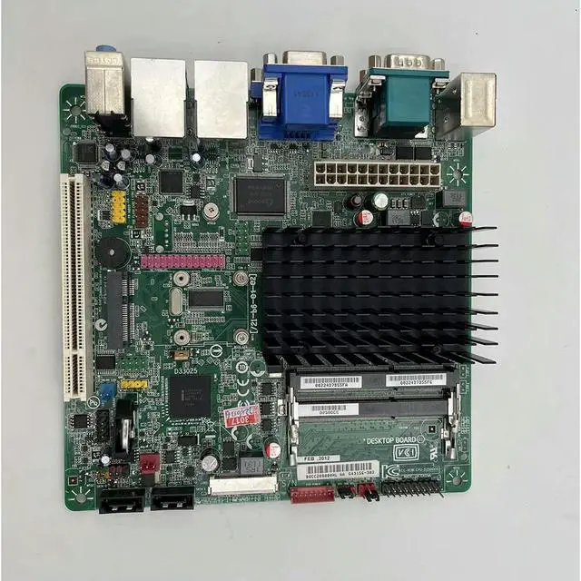 Alt view image 2 of 3 - Industrial Computer Motherboard D2500cc M-ITX DDR3L 17*17 Works ly