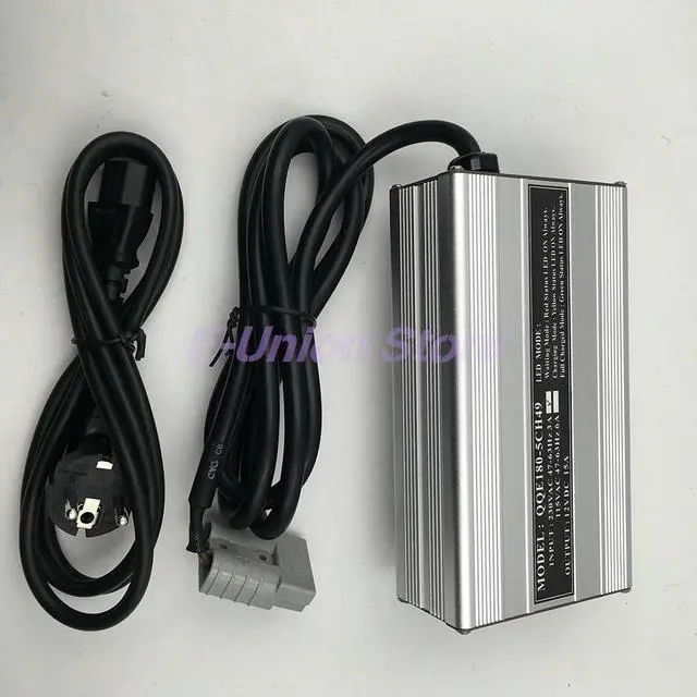 Alt view image 2 of 3 - 12V15A QQE180-5CH49 Semi-Electric Stacker Forklift Battery Charger
