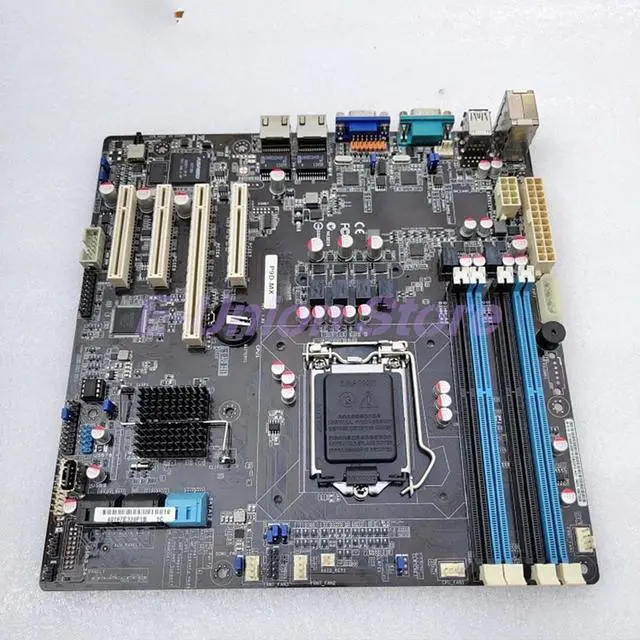 Alt view image 2 of 3 - P9D-MX LGA1150 E3 1231 V3 Server Motherboard Dual Ethernet Port