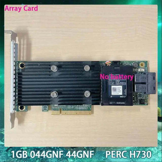 Alt view image 3 of 3 - 1GB 044GNF 44GNF PERC H730 PCI-E RAID Disk Array Card