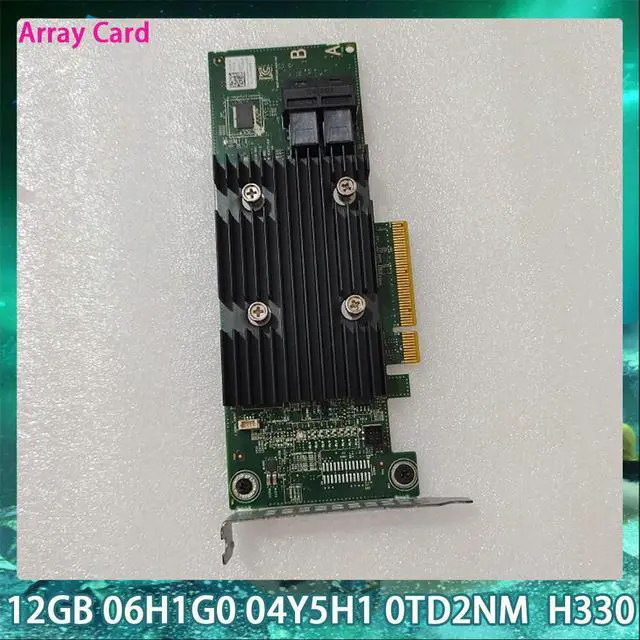Alt view image 2 of 3 - 06H1G0 04Y5H1 0TD2NM H330 PCIE HBA Array Card 12GB 6H1G0 4Y5H1 TD2NM