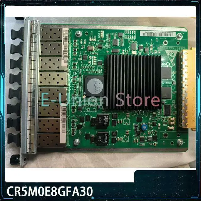 Main image of CR5M0E8GFA30 P10-8xGE/FE-SFP-A 8-Port 100/1000Base-X-SFP Flexible Insert Card A (P10-A, supports 1588v2)