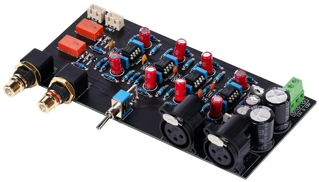 Main image of Nvarcher two channels unbalanced input to balanced output board