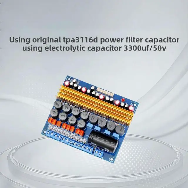 Alt view image 3 of 3 - TPA3116 Six-channel 5.1-channel Class D high-power, digital HIFI power amplifier board