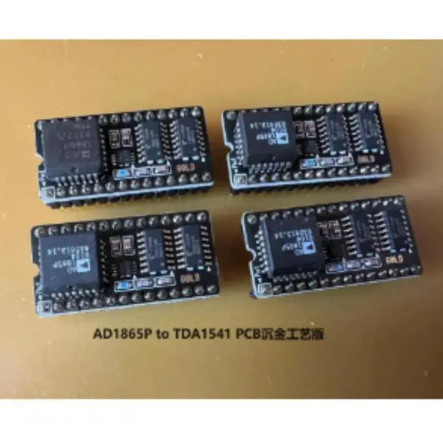 Alt view image 2 of 3 - AD1864 AD1865 to TDA1541 Conversion Board Adapter Socket