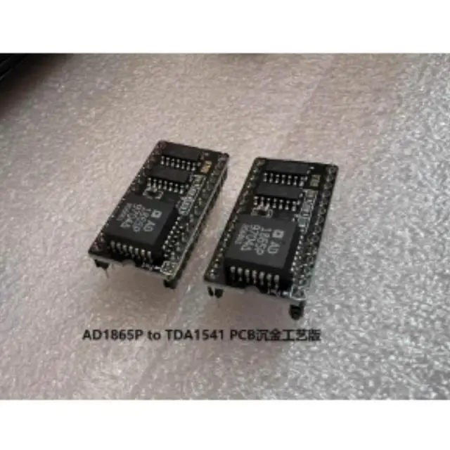 Alt view image 3 of 3 - AD1864 AD1865 to TDA1541 Conversion Board Adapter Socket