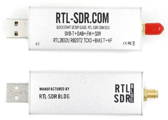 Main image of RTL-SDR V3 R820T2 RTL2832U 1PPM TCXO SMA RTLSDR Software Defined