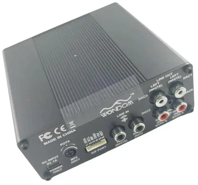 Main image of ADAU1701 2.1 4.0 DSP digital Signal Processing Preamplifier 2 in 4 out electronic dual-frequency subwoofer support Sigmastudio