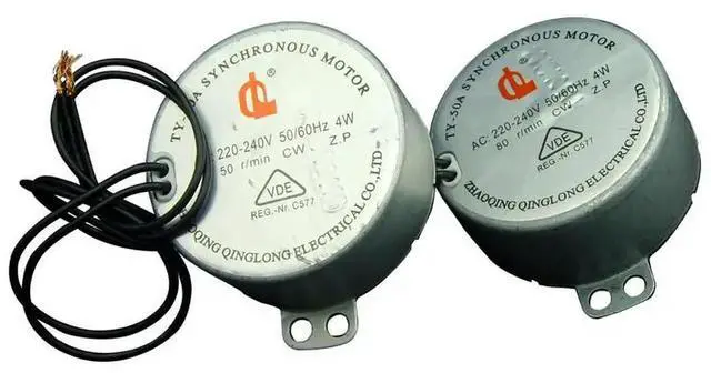 Main image of Hair salon Barber shop Turn light motor Motor accessories 50 rpm 4W electric small motor Synchronous AC motor