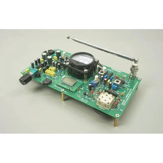Alt view image 3 of 3 - Nvarcher TA7358 FM Stereo Integrated Radio Circuit Board 88~108MHz Assembly Kit Discrete Parts High Sensitivity