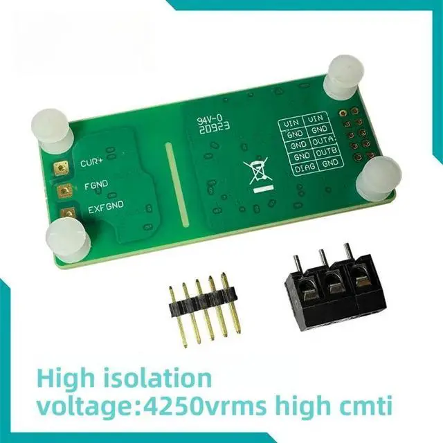 Alt view image 3 of 3 - AMC3302 High Performance Current Isolation Module / Single and Bipolar Output / External Sense Resistor