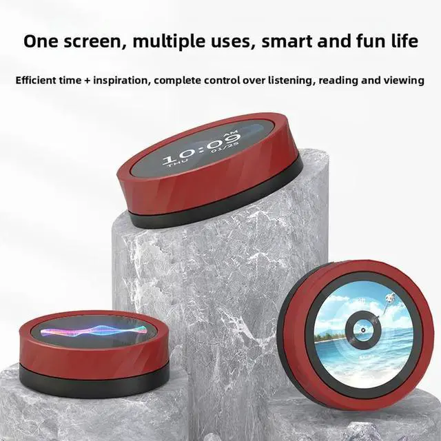 Alt view image 2 of 3 - ESP32 S3 1.8inch Knob Screen IPS Capacitive Touch Small AI Electronic Photo Album AIDA64 Secondary Screen