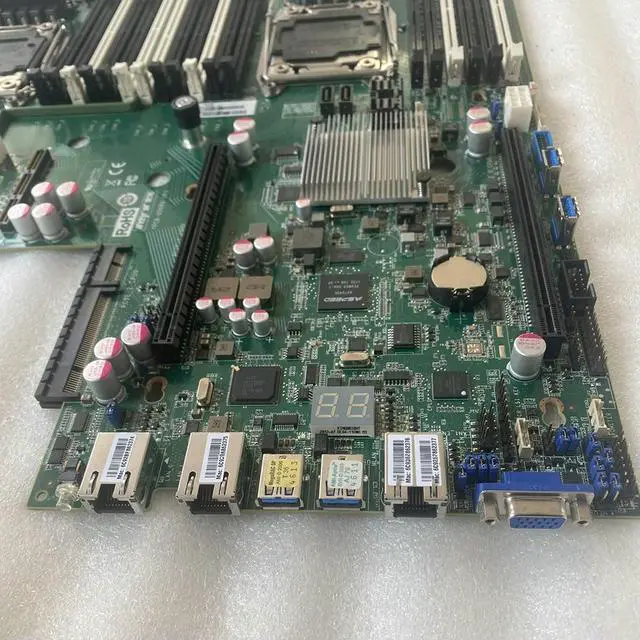 Alt view image 3 of 3 - YZMB-00689-101 NF5280M4 M3250 Two-Way Server Motherboard Works ly
