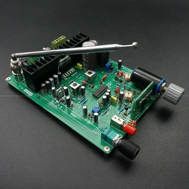 Alt view image 3 of 3 - DIY kit for electric tuning FM stereo radio 8167 integrated circuit board production of electronic components