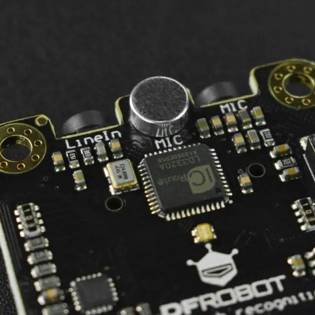 Alt view image 3 of 3 - DFRobot Gravity:I2C Offline Speech Recognition Module Custom Entry LD3320 Supports Mind+