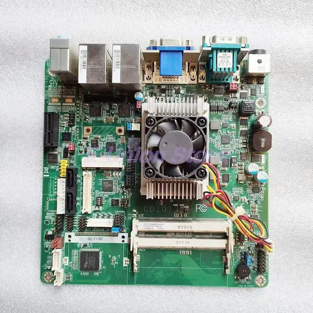 Alt view image 3 of 3 - Industrial Touch All-in-one Motherboard CD101 Dual Network Ports CD101-N2800