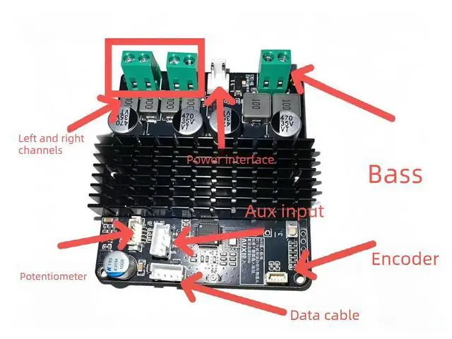 Alt view image 2 of 3 - 2.1DSP Bluetooth digital high definition power amplifier supports custom Bluetooth name
