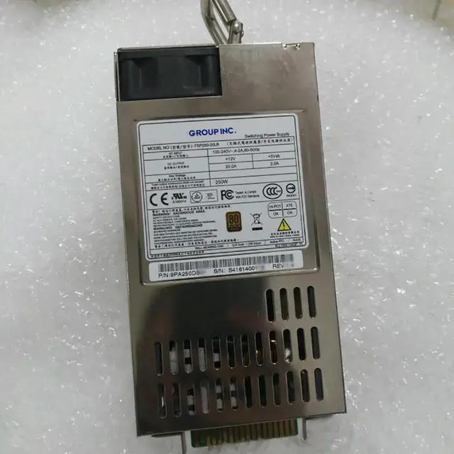 Alt view image 3 of 3 - 1Pcs FSP250-20LR DS600-G10 250W Disk Array Cabinet Power Supply Works ly