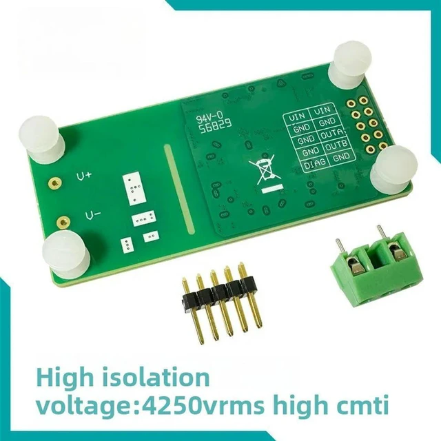 Alt view image 3 of 3 - AMC3330 High Performance Voltage Signal Isolation Module / 400V Input / Single and Double Pole Output / Adjustable Zero Point
