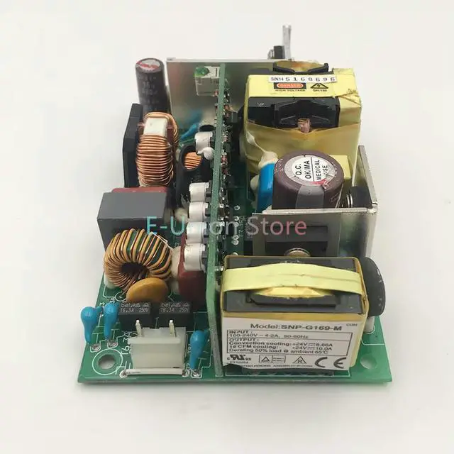 Alt view image 3 of 3 - SNP-G169-M Industrial Medical Equipment Power Supply +24V 6.66A +24V 10A Dual 24V Output