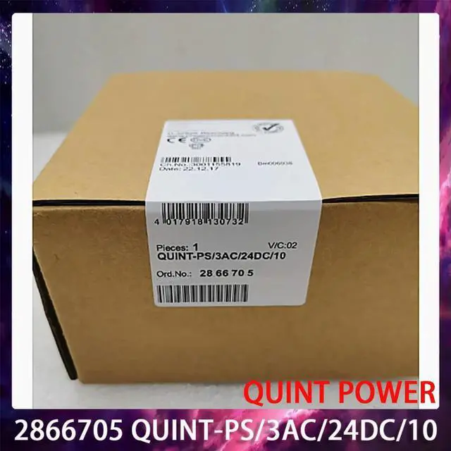 Alt view image 2 of 3 - 1Pcs 2866705 QUINT-PS/3AC/24DC/10 QUINT POWER 24VDC/10A Switching Power Supply