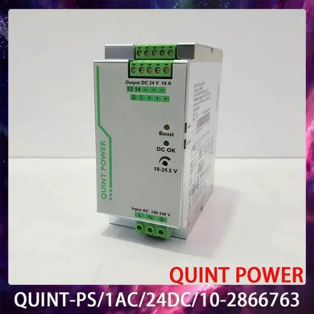 Alt view image 2 of 3 - 2866763 QUINT-PS/1AC/24DC/10-2866763 QUINT POWER Switching Power Supply