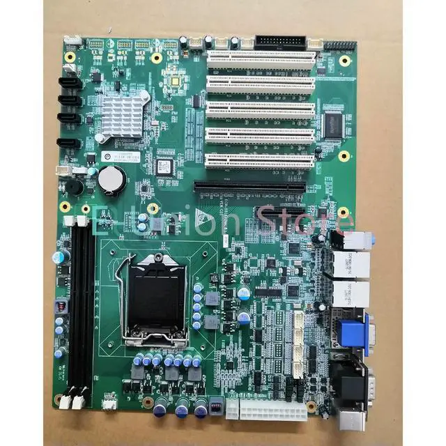 Alt view image 3 of 3 - ECO-1816V2NA (B) -6COM VER: C01 5PCI Slot Computer Industrial Control Motherboard