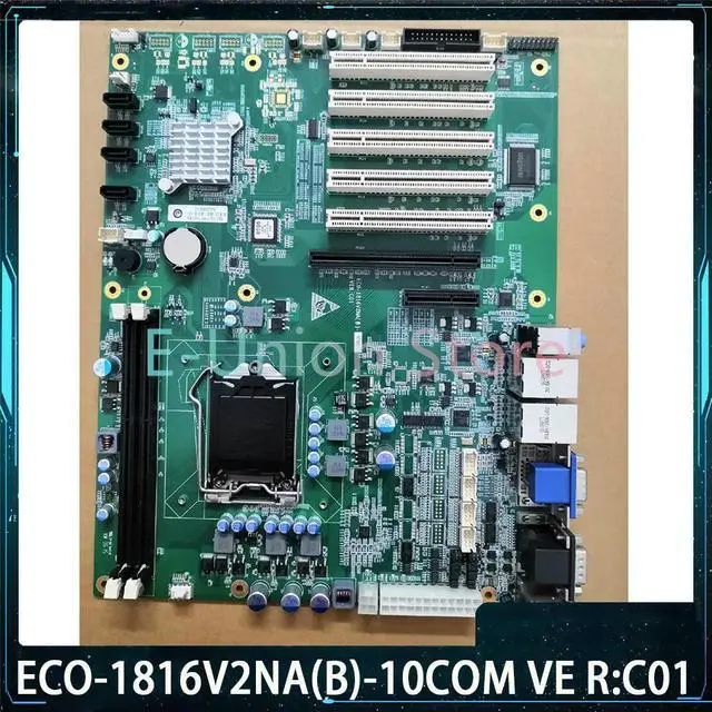 Main image of ECO-1816V2NA (B) -6COM VER: C01 5PCI Slot Computer Industrial Control Motherboard