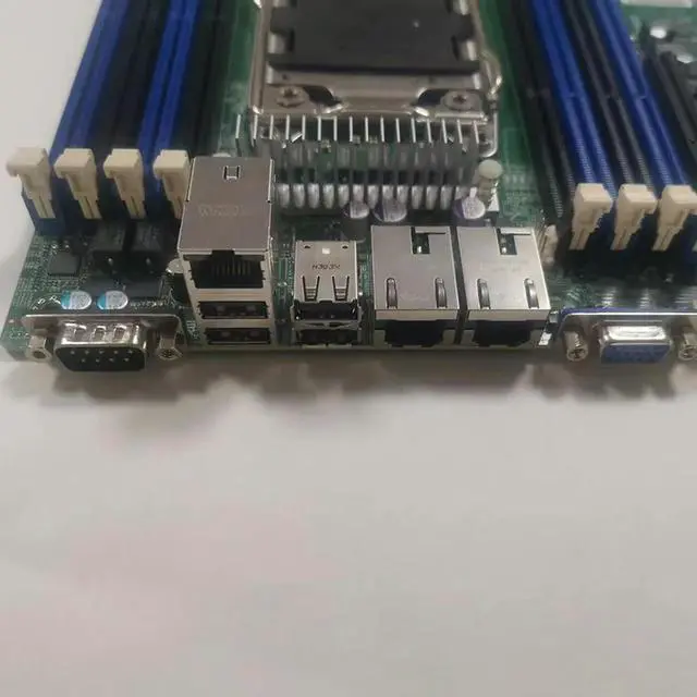 Alt view image 3 of 3 - X9DRH-7F 2-Way Server E-ATX Motherboard LGA 2011 C602 DDR3 Xeon E5-2600 E5-2600 v2 Family PCI-E 3.0