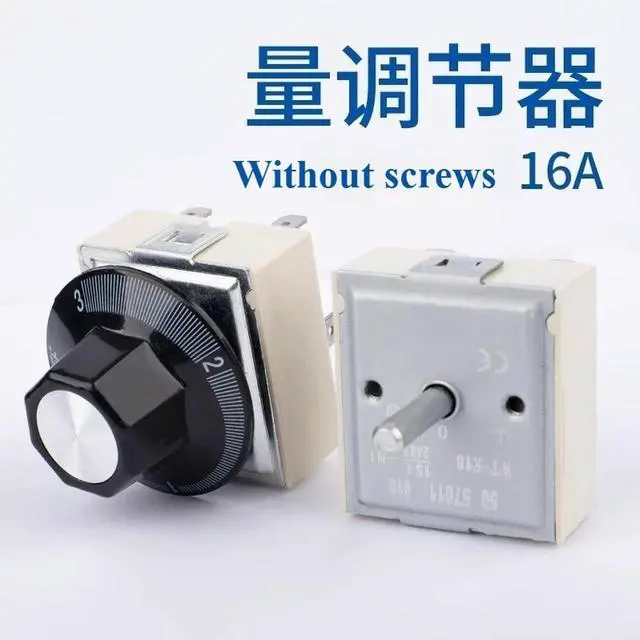 Main image of 50 57011 010 RULE Single Energy Regulator Stove/Cooktop Control Switch Electric Range Infinite Switch Compatible 50.57021.010 5