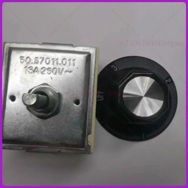 Alt view image 3 of 6 - 50 57011 010 RULE Single Energy Regulator Stove/Cooktop Control Switch Electric Range Infinite Switch Compatible 50.57021.010 5