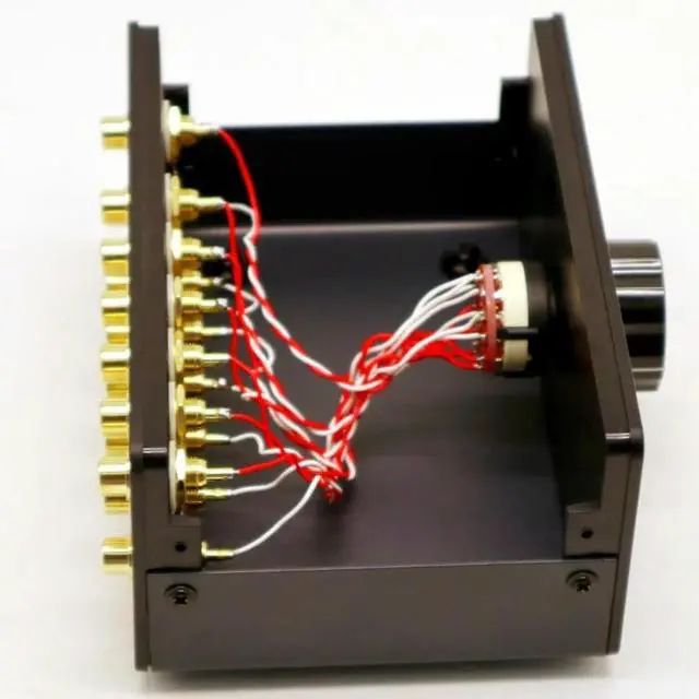 Alt view image 3 of 3 - Analog Audio Signal Switcher 6 In 1 Out 6 Groups RCA 2 Channel Input Free Switch Output