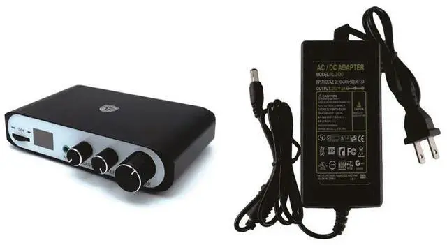 Main image of JiYi Audio Hi-Fi Bluetooth 5.0 Amplifier Class D Dual Channel High Power Amplifier Home Use Bass and Treble