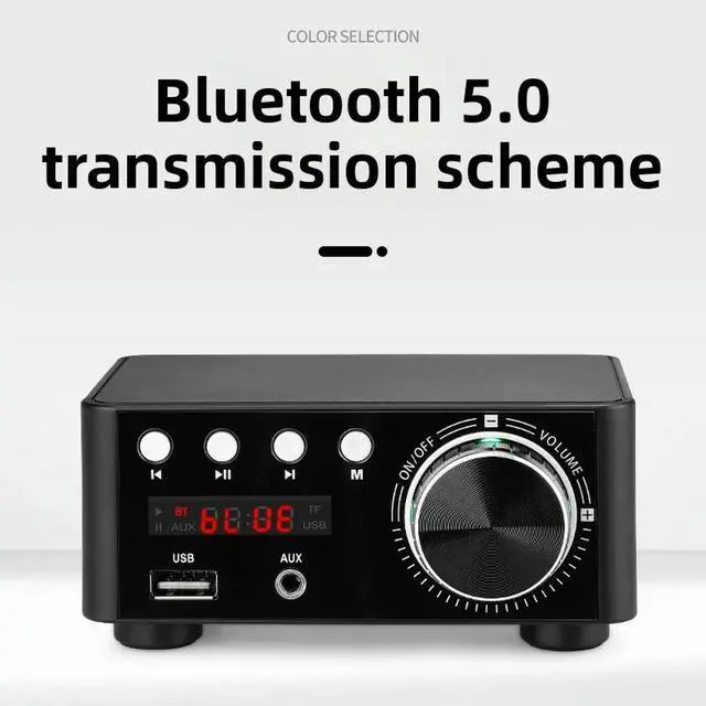 Alt view image 3 of 3 - Bluetooth Digital Amplifier HiFi Audiophile MP3 Player Lossless Player Infineon MA12070