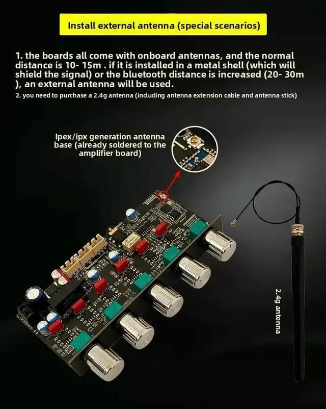 Main image of Fever Pre-Tone Board 2.1 Channel Subwoofer with Qualcomm Bluetooth Decoder QCC3034 + ES9023