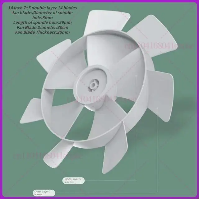 Main image of 1pcs for Mijia BPLDS05DM DC Inverter Circulating Floor Fan Blade Accessory