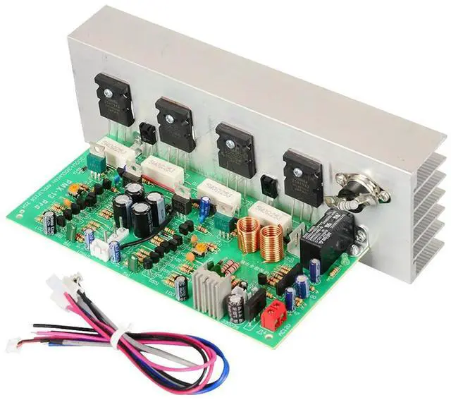 Main image of Gaowen PMX-300W Dual Channel High Power Amplifier Board 2SA1943/2SC5200 with Temperature Control Wiring