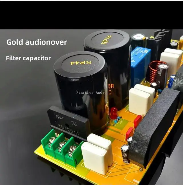 Alt view image 3 of 3 - 3 parallel STK404-090 full analog amplifier board, recreating the sound of the golden age