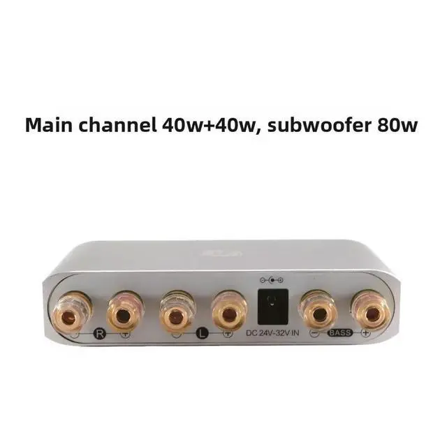 Alt view image 2 of 3 - JiYi 2.1 Channel Bluetooth Amplifier Subwoofer HIFI Audiophile Amplifier